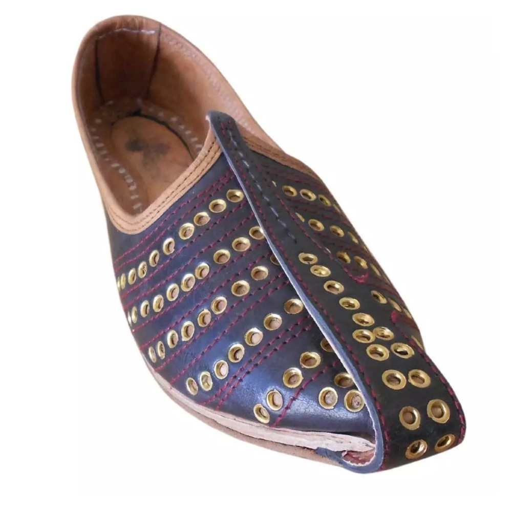 🆕🌹JUTTI INDIAN HANDMADE LEATHER MENS. SHOES, 8